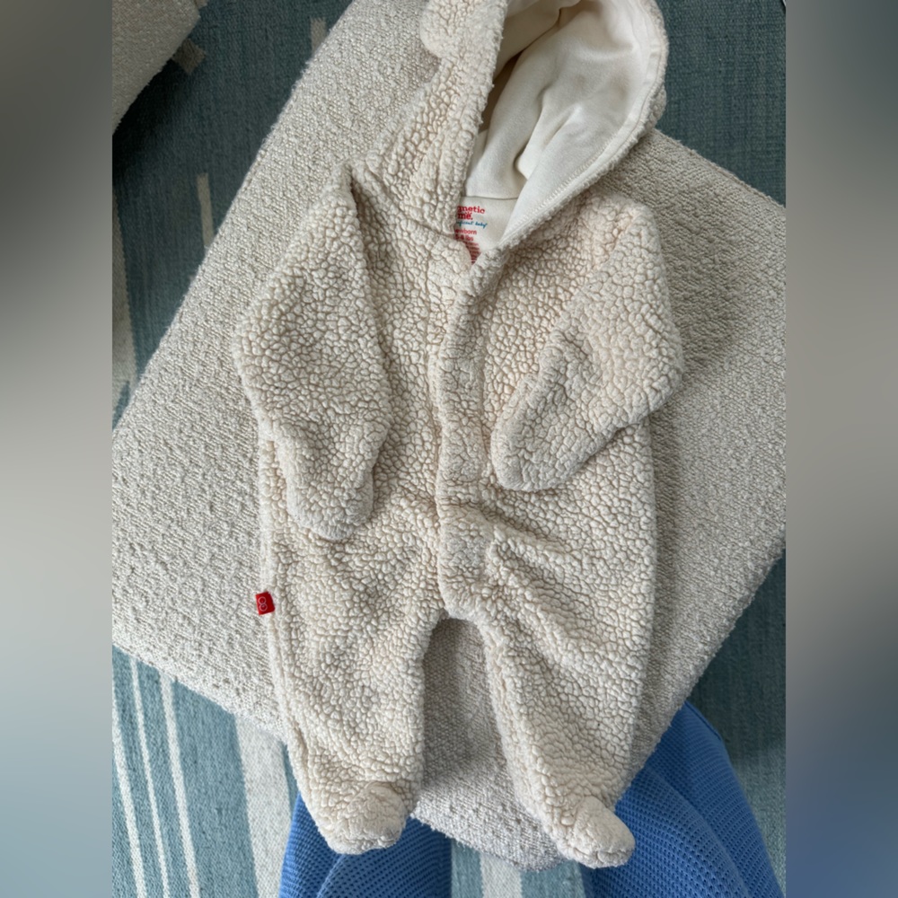Magnetic Me Newborn Teddy Winter Suit/Pram